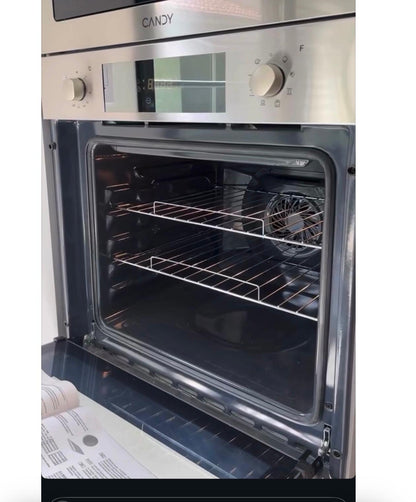 SUPER COMBO EL HORNO que tiene Nati función Air Fryer, Pizza, Pastelería y Anafe a Gas con mucho espacio para cocinar