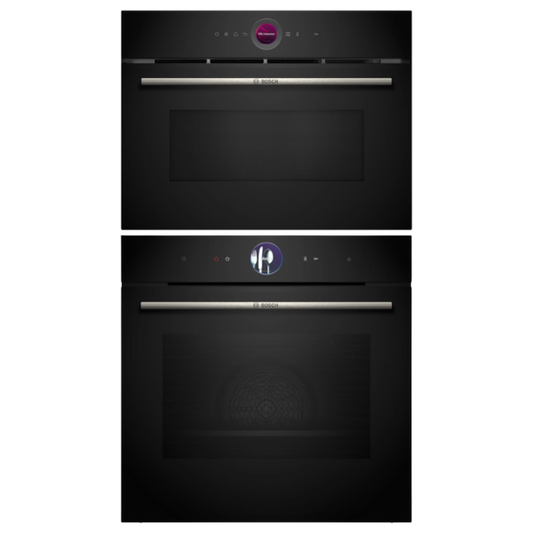 Combo Bosch Serie 8: Horno 71L con Air Fryer + Microondas 36L Empotrable NegroReintentarClaude puede cometer errores. Verifique las respuestas.