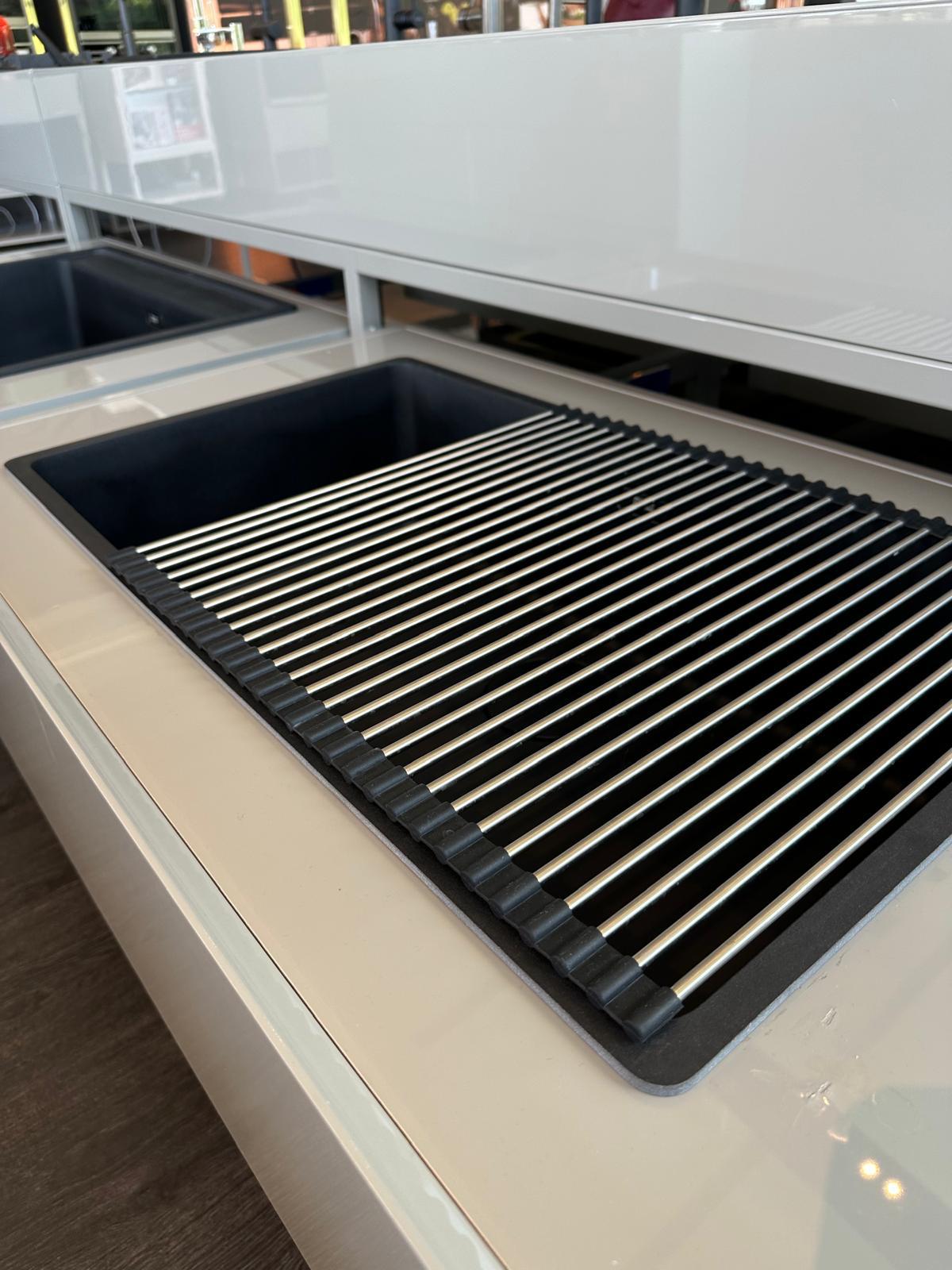 Bacha de Cocina Franke 80% Cuarzo color BLACK - 76 x 51 cm