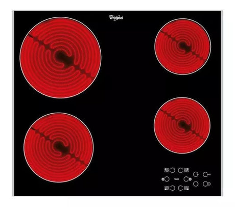 Anafe eléctrico vitrocerámico Whirlpool WAKT8090LX