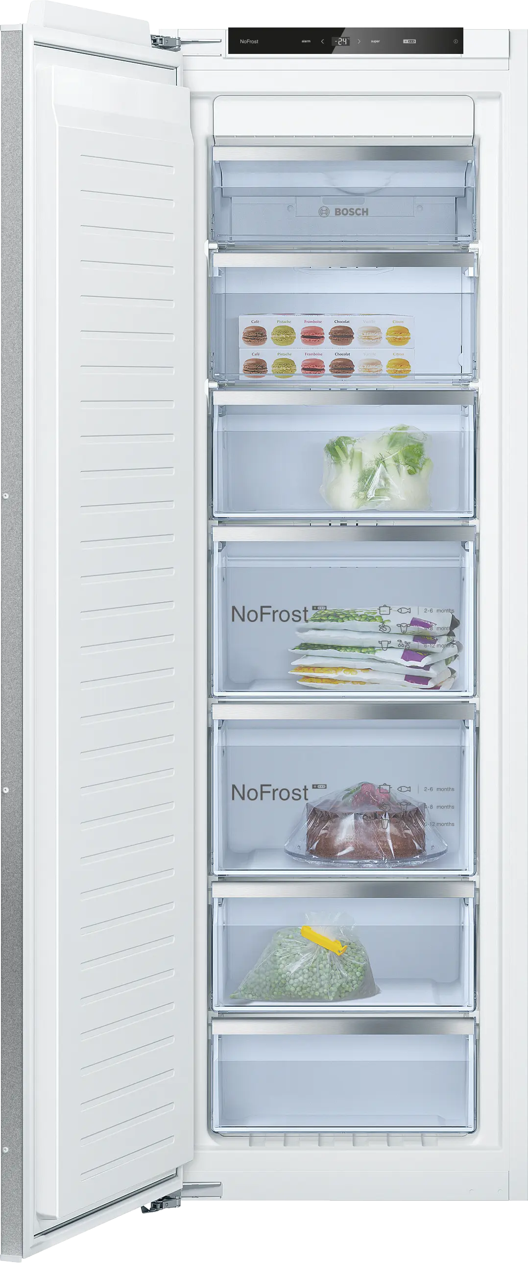 Freezer Integrable Bosch Serie 6 — 212 Litros, No Frost, Cierre SoftClose