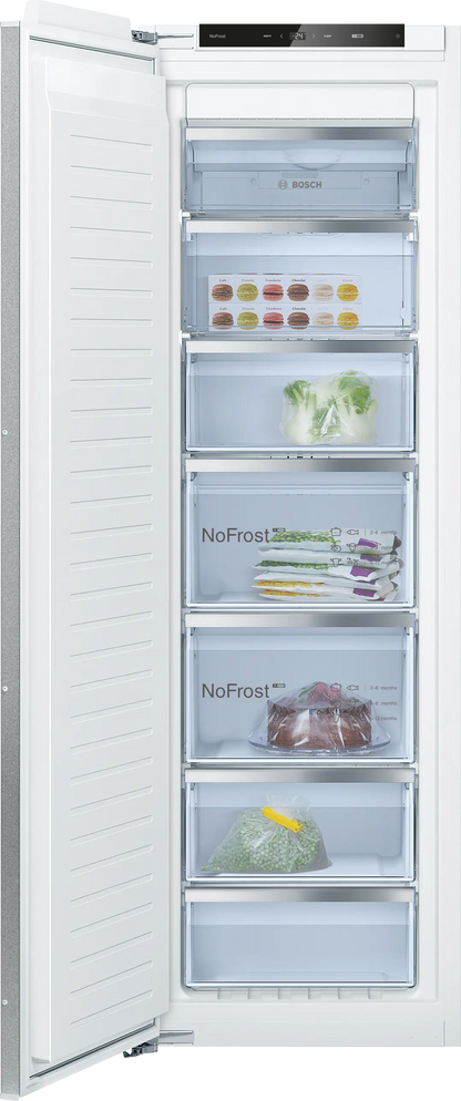 Freezer Integrable Bosch Serie 6 — 212 Litros, No Frost, Cierre SoftClose