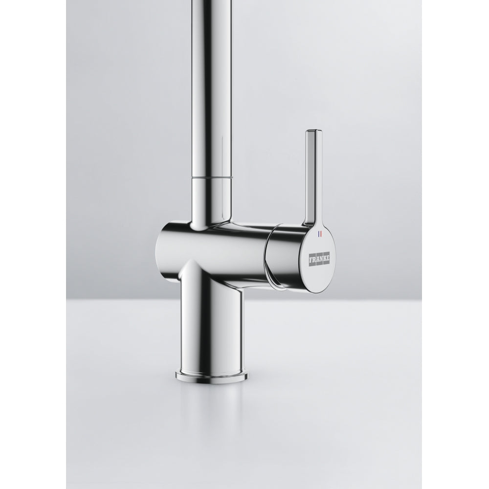 Grifo de Cocina Franke Active Semi Pro 2 Jets Cromo | Estilo Profesional