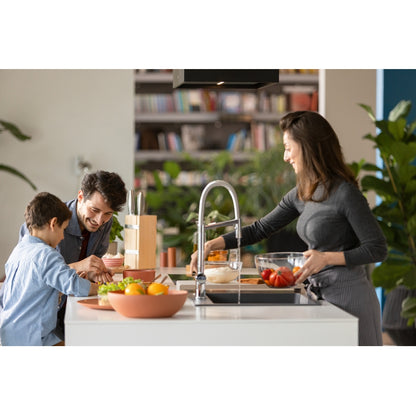 Grifo de Cocina Franke Active Semi Pro 2 Jets Cromo | Estilo Profesional