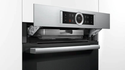 HORNO BOSCH MULTIFUNCIÓN CON VAPOR / DISPLAY TOUCH / HRG635BS1-P