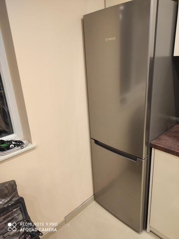 Heladera Combi Bosch KGN36NLEA Serie 2 | No Frost 305L Acero Antihuellas 186x60cm