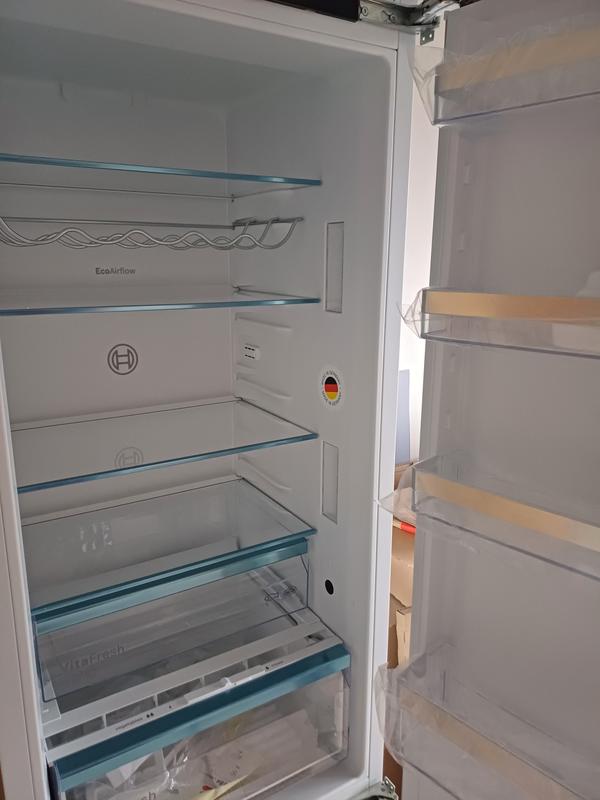 Heladera Combi Integrable Bosch KIN96VFD0 Serie 4 | Panelable No Frost 290L 55.8cm