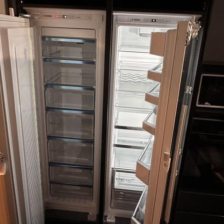 Heladera Integrable Bosch KIR81ADD0 Serie 6 — 310 Litros, VitaFresh XXL 0°C, SoftClose