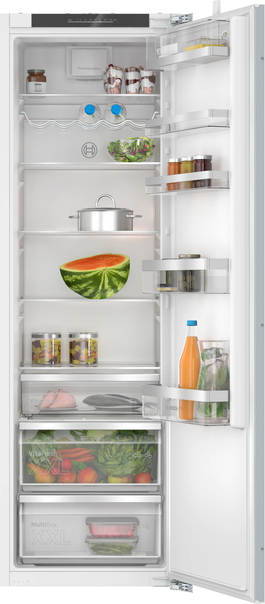 Heladera Integrable Bosch KIR81ADD0 Serie 6 — 310 Litros, VitaFresh XXL 0°C, SoftClose