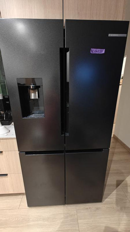 Heladera Multipuerta Bosch KFI96AXEA Serie 6 | 574L No Frost Inverter con Dispenser, Acero Negro Antihuellas