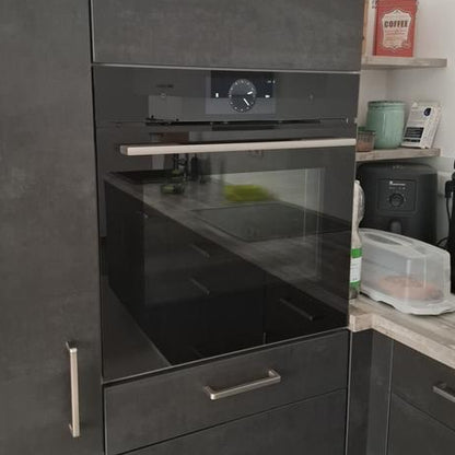Horno Bosch HRG7784B1 Serie 8 | Vapor Añadido + Pirólisis + AirFry 71L Negro con Termosonda