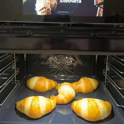 Horno Bosch HRG7784B1 Serie 8 | Vapor Añadido + Pirólisis + AirFry 71L Negro con Termosonda