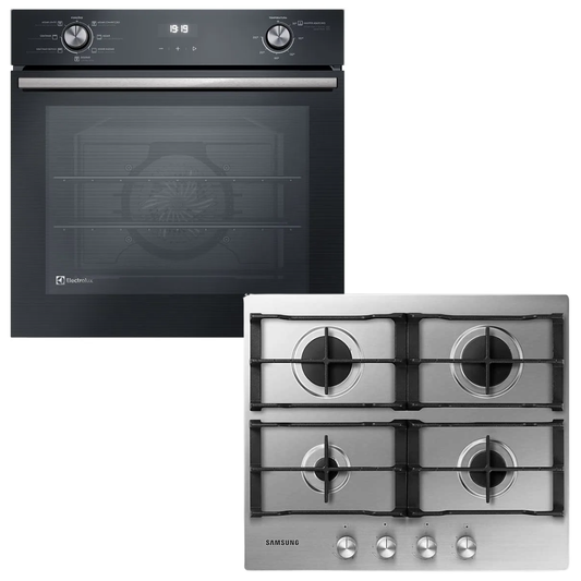 Combo Horno a gas Electrolux y Anafe a gas Samsung