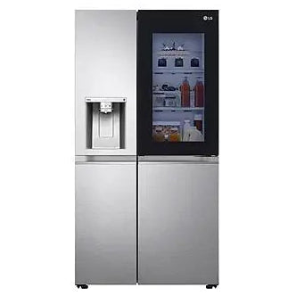 Heladera LG InstaView 570 lts Inverter con fábrica de hielo GS66SXSC