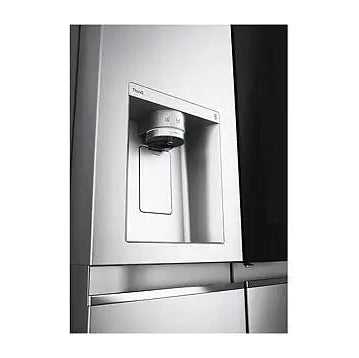 Heladera LG InstaView 570 lts Inverter con fábrica de hielo GS66SXSC