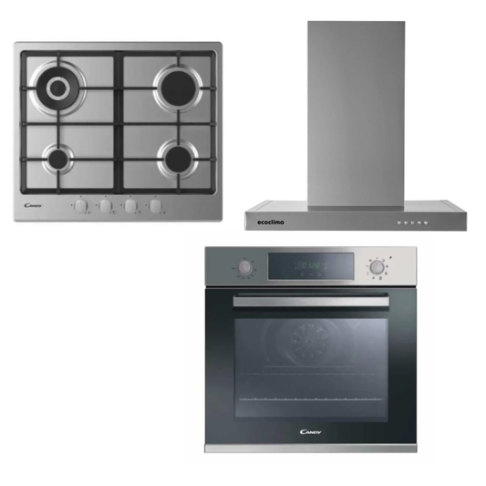 Combo Candy con función pizza y AirFryer más Campana Exctractora