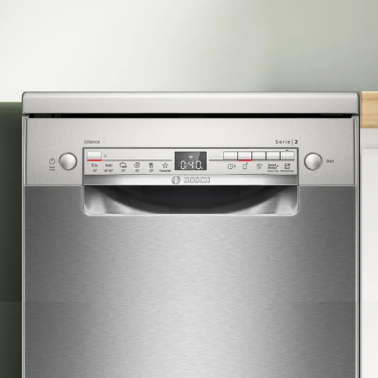 Lavavajillas Bosch 45 cm Libre Instalación SPS2HKI58E – Acero Antihuellas