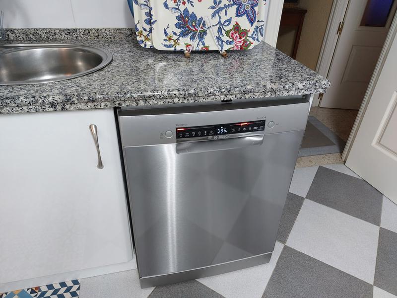Lavavajillas Bosch SMS4EMI06E Serie 4 60cm | 14 Servicios Acero Antihuellas con AquaStop