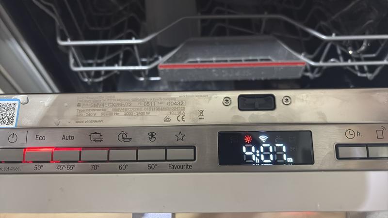 Lavavajillas Bosch SMV4ECX28E Serie 4 | Totalmente Integrable 60 cm 14 Servicios