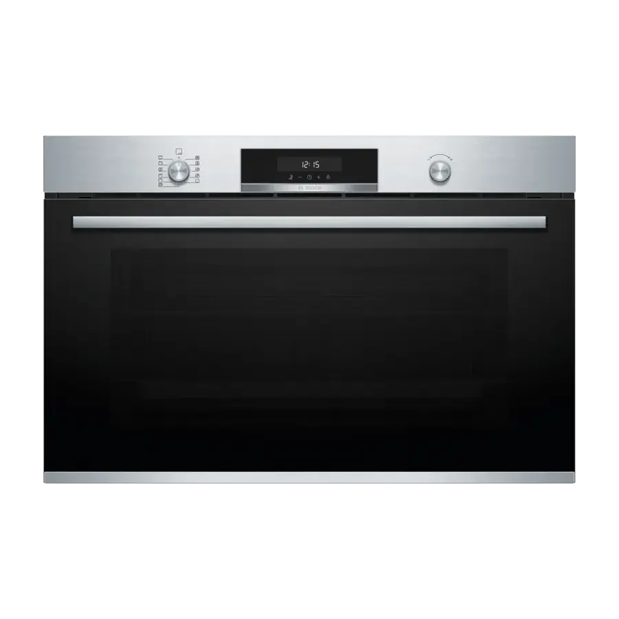 Combo Bosch: Horno 90cm Serie 6 VBD5780S0 + Anafe a Gas Serie 4 PGH6B5K90 Inox