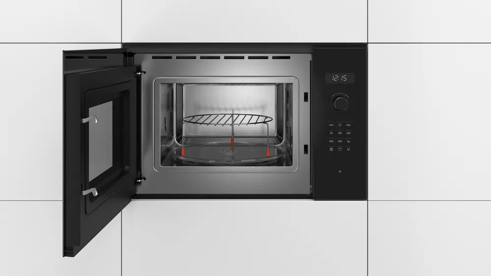 Microondas empotrable Bosch Serie 6 BEL554MB0 negro
