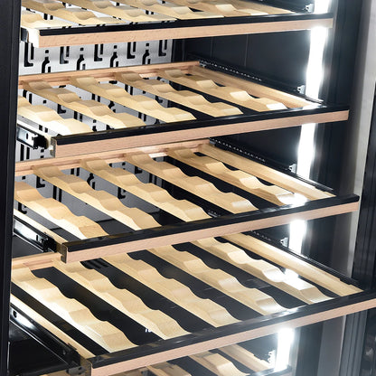 Cava de vinos PANELABLE - Built In - Triple Temperatura para 71 botellas