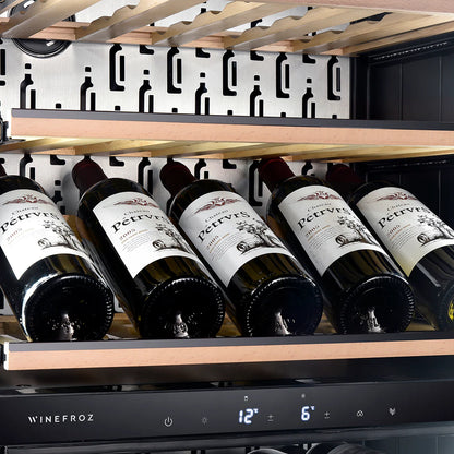 Cava de vinos PANELABLE - Built In - Triple Temperatura para 71 botellas