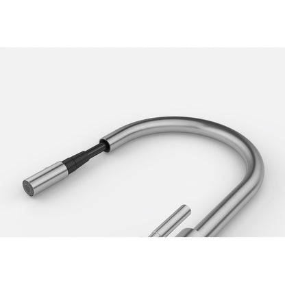 Grifo monocomando Franke acero inoxidable con caño extensible pull out