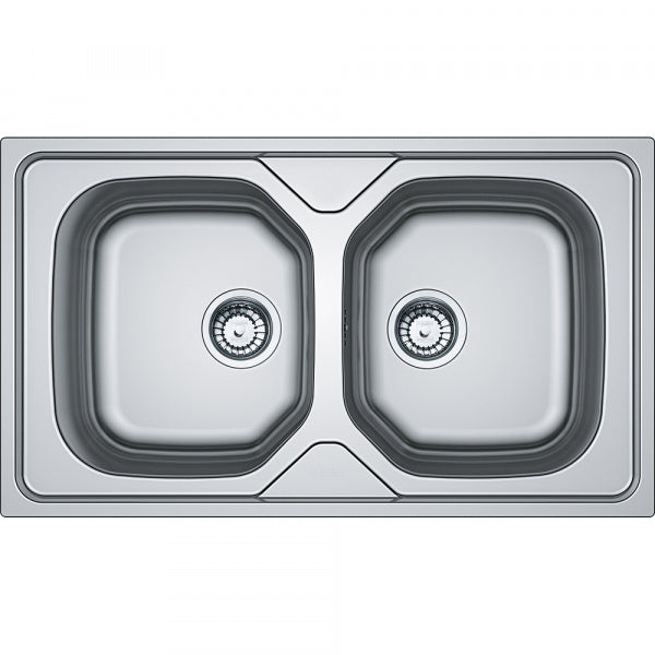 Combo Franke: Bacha Onda Line OLX 620 Acero Inox + Grifo MasterPiece Pull Out Acero Inox