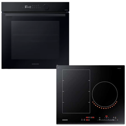 Samsung Horno Dual Cook y Anafe por inducción Virtual Flame