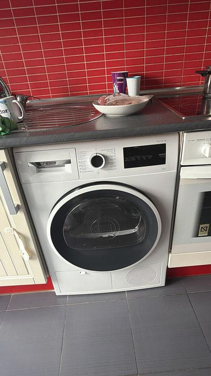 Secarropas Bosch WTR83200ES 8kg | Bomba de Calor Auto Dry Blanco