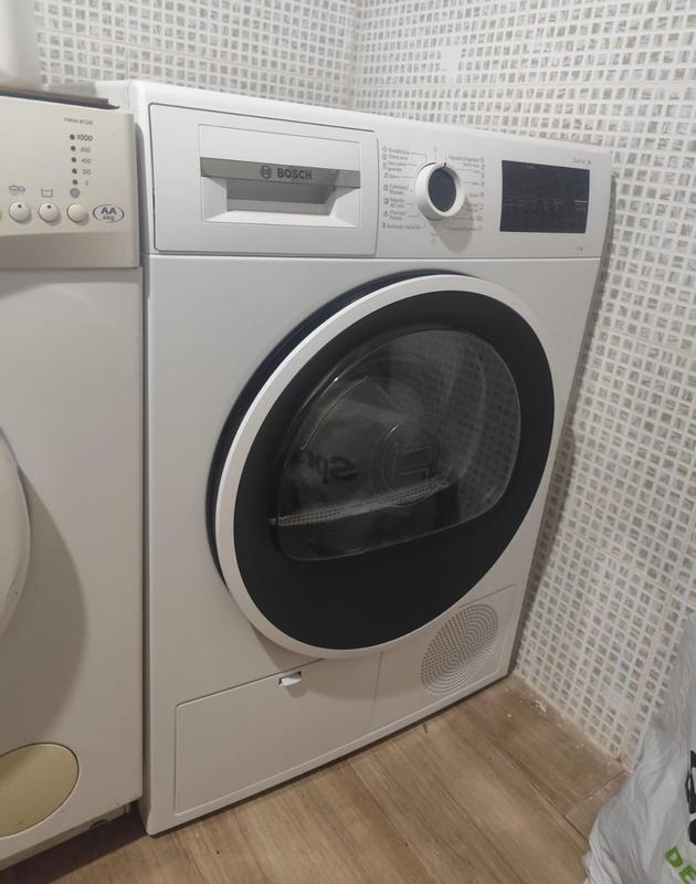 Secarropas Bosch WTR83200ES 8kg | Bomba de Calor Auto Dry Blanco