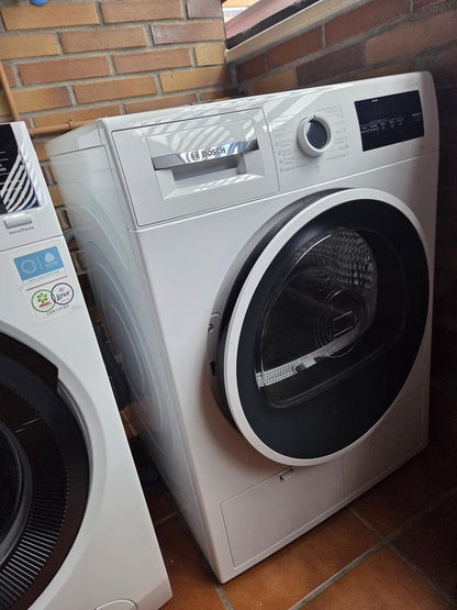 Secarropas Bosch WTR83200ES 8kg | Bomba de Calor Auto Dry Blanco