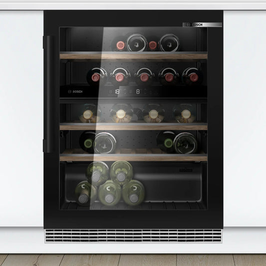 Vinoteca Integrable Bosch KUW21AHG0 Serie 6 | 44 Botellas Temperatura Regulable