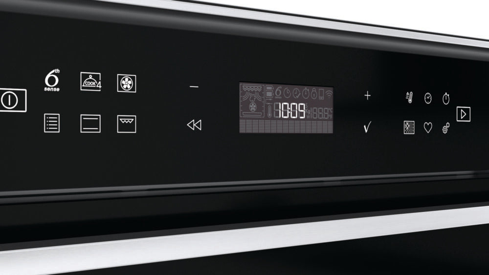 Horno empotrable eléctrico whirlpool wcollection negro 73 litros (woc73ae)