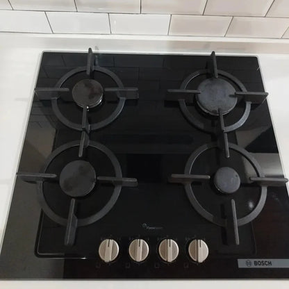 Anafe a gas Bosch Serie 6 PPP6A6I10 vidrio negro