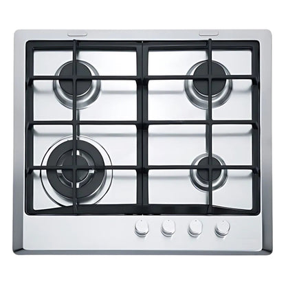 Pack Premium Spar Franke: Anafe a Gas 4 Hornallas FHM 604 + Horno Eléctrico Empotrable Smart Linear FSL 82 XS