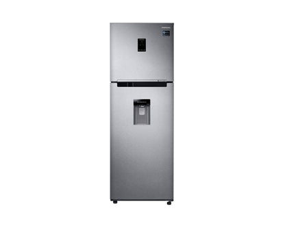 Heladera Samsung RT32K5930SL 330L dispenser silver - frente