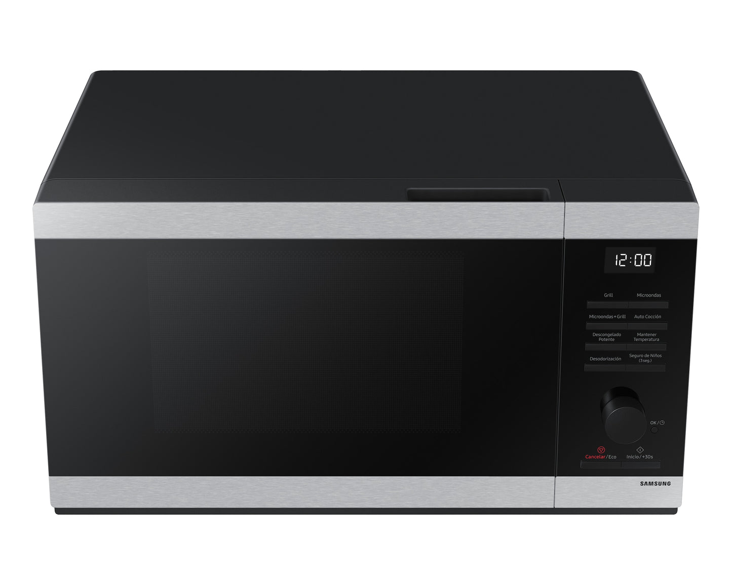 Microondas Samsung Bespoke MG32DG4524AT - panel de control