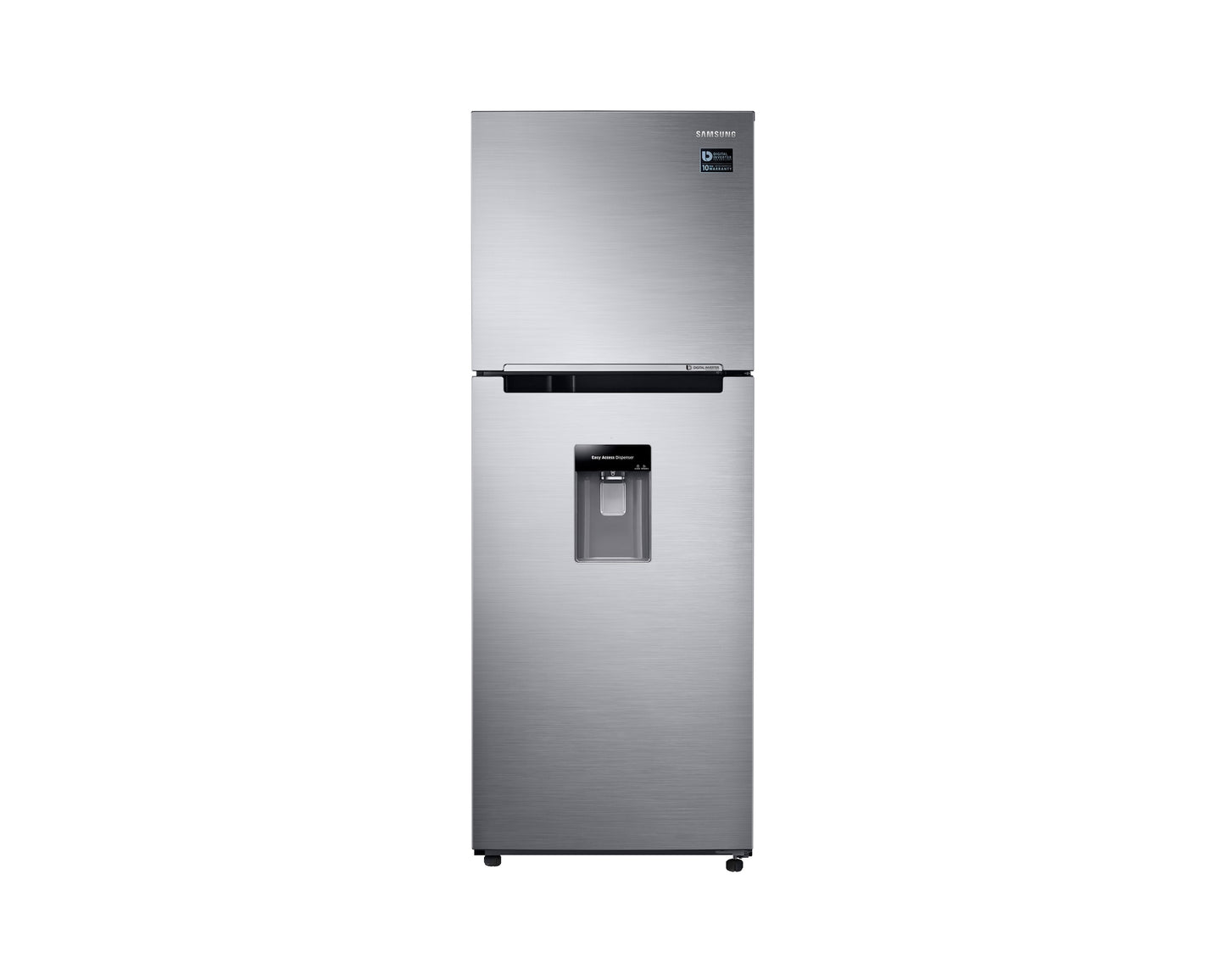 Heladera Samsung RT29K577JS8 308L Twin Cooling dispenser silver - frente