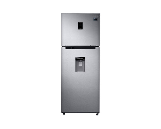 Heladera Samsung RT38K5932SL 396L Twin Cooling dispenser silver - frente
