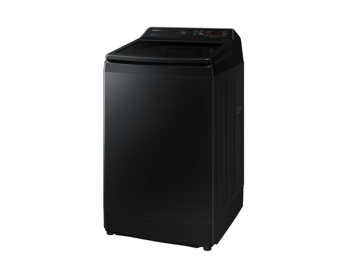 Lavarropas Samsung WA85C5441BV 8.5kg carga superior negro - frente