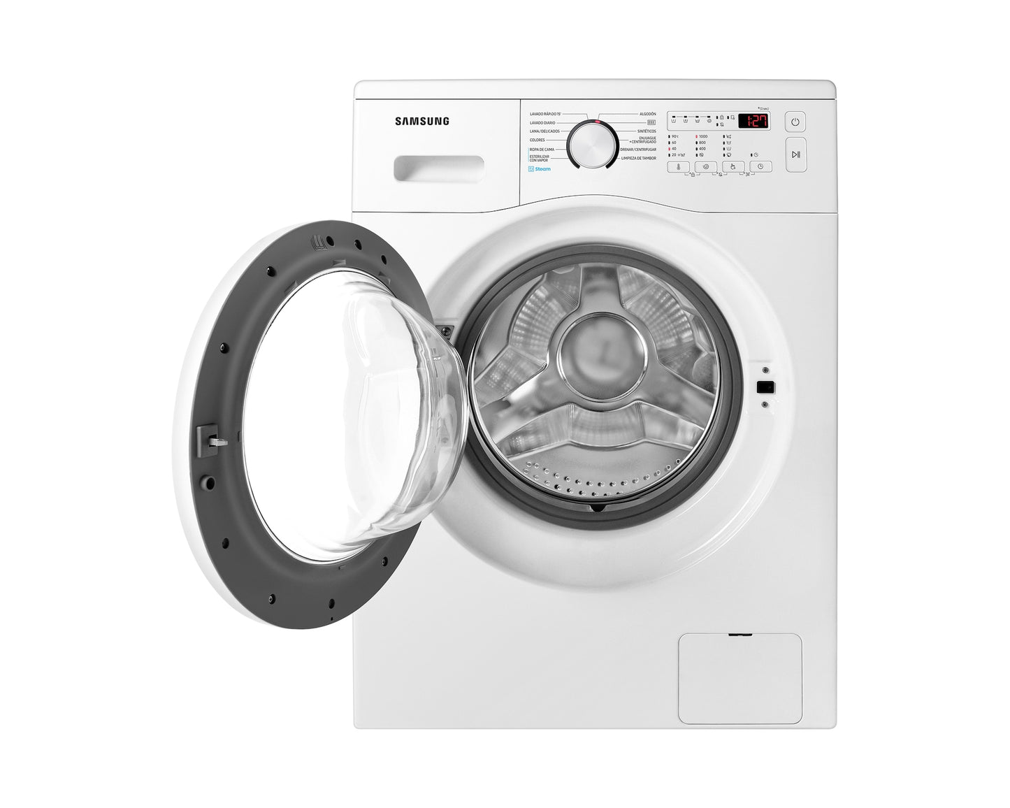Lavarropas Samsung WW70A4000EE 7kg carga frontal blanco - frente