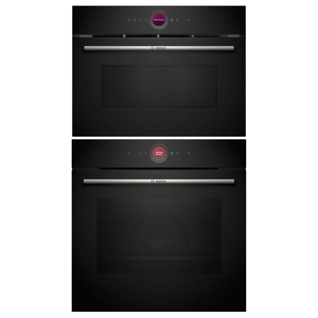 Bosch Serie 8 Horno HBG7241B1 con Airfrier + Microondas