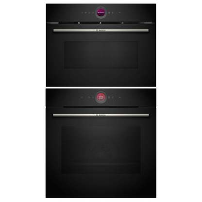 Bosch Serie 8 Horno HBG7241B1 con Airfrier + Microondas