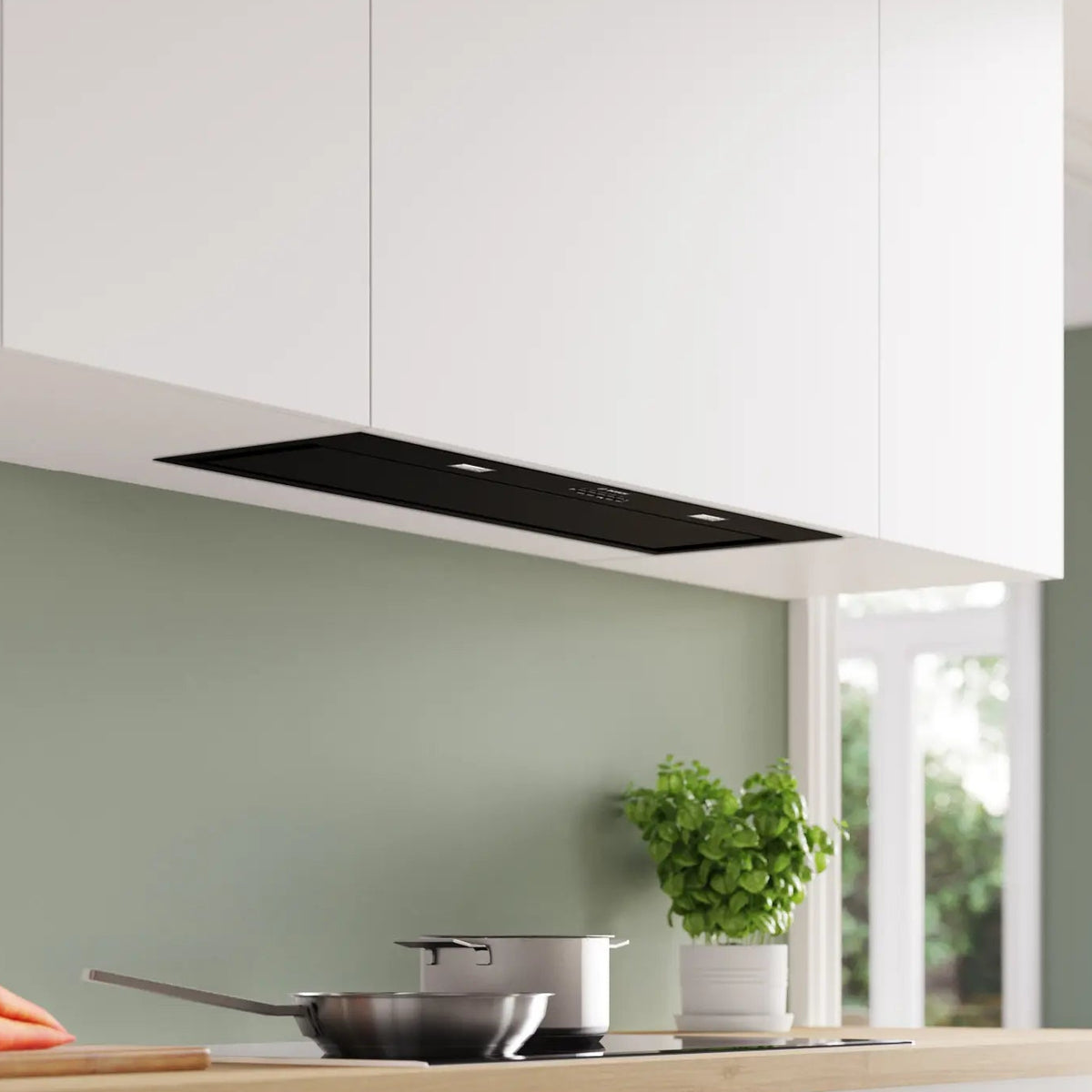 Campana integrada Bosch Serie 8 DLN88PC60 86 cm negro