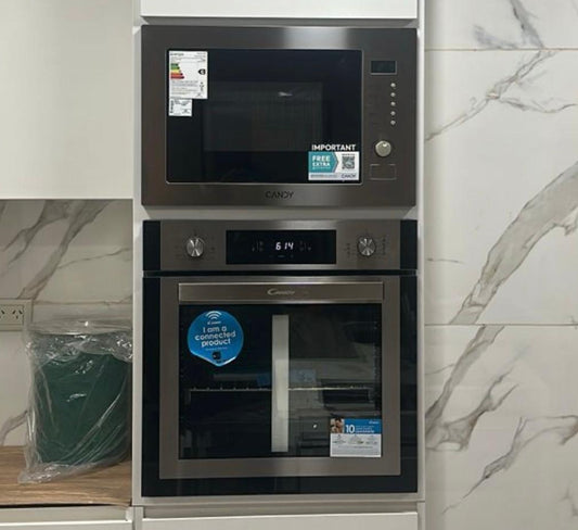 Pack Candy Premium: Horno Essenza + Microondas Empotrable