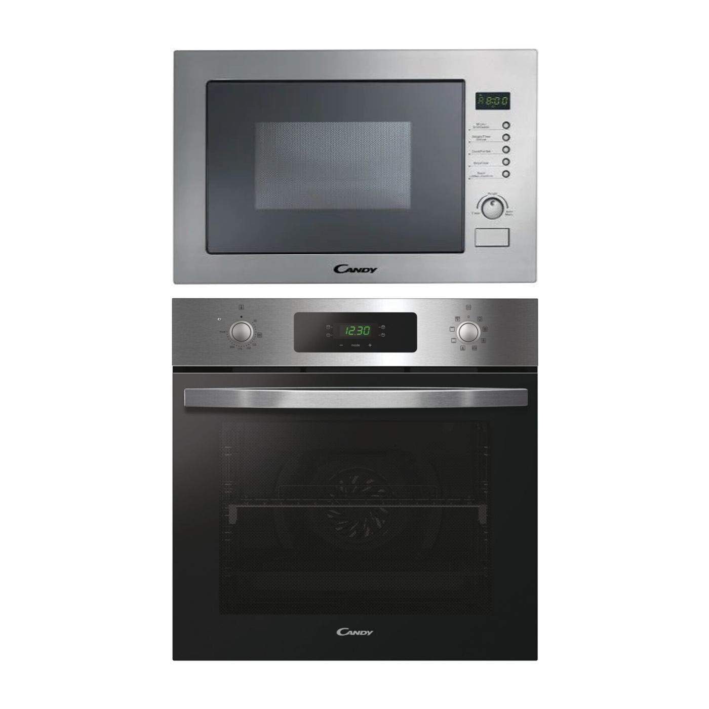 Combo Horno Candy + Microondas Candy MIC25GDFX (empotrable 25L grill)