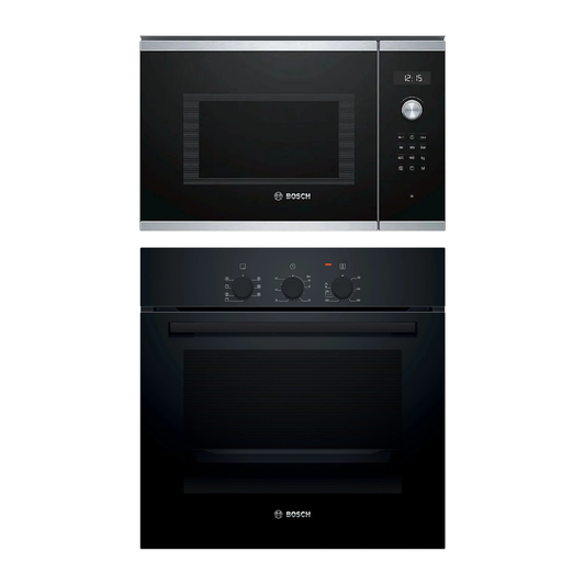 Combo Bosch: Horno Serie 2 HBF011BA2 + Microondas BEL554MS0