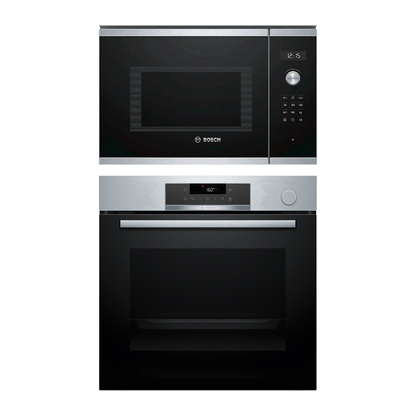 Combo Bosch: Horno Airfryer y Vapor Serie 4 HRG572ES3 + Microondas BEL554MS0